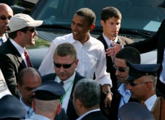 Obama briefly visits Sderot