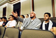 Pro-Israeli speaker sparks protests by opposing groups