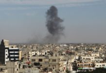 Israel strikes Hamas targets in Gaza after rocket fire on south