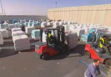 Israel Provides Humanitarian Aid as Rocket Continue to Pound the South