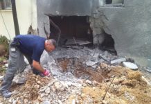 Photos of Devastating Rocket Damage