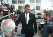 Senator Scott Brown Tours Rocket-battered Sderot
